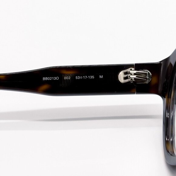 NEW BALENCIAGA EYEGLASSES BB0213O 002 ROUND HAVANA WOMEN EYEWEAR BALENCIAGA - Picture 6 of 8